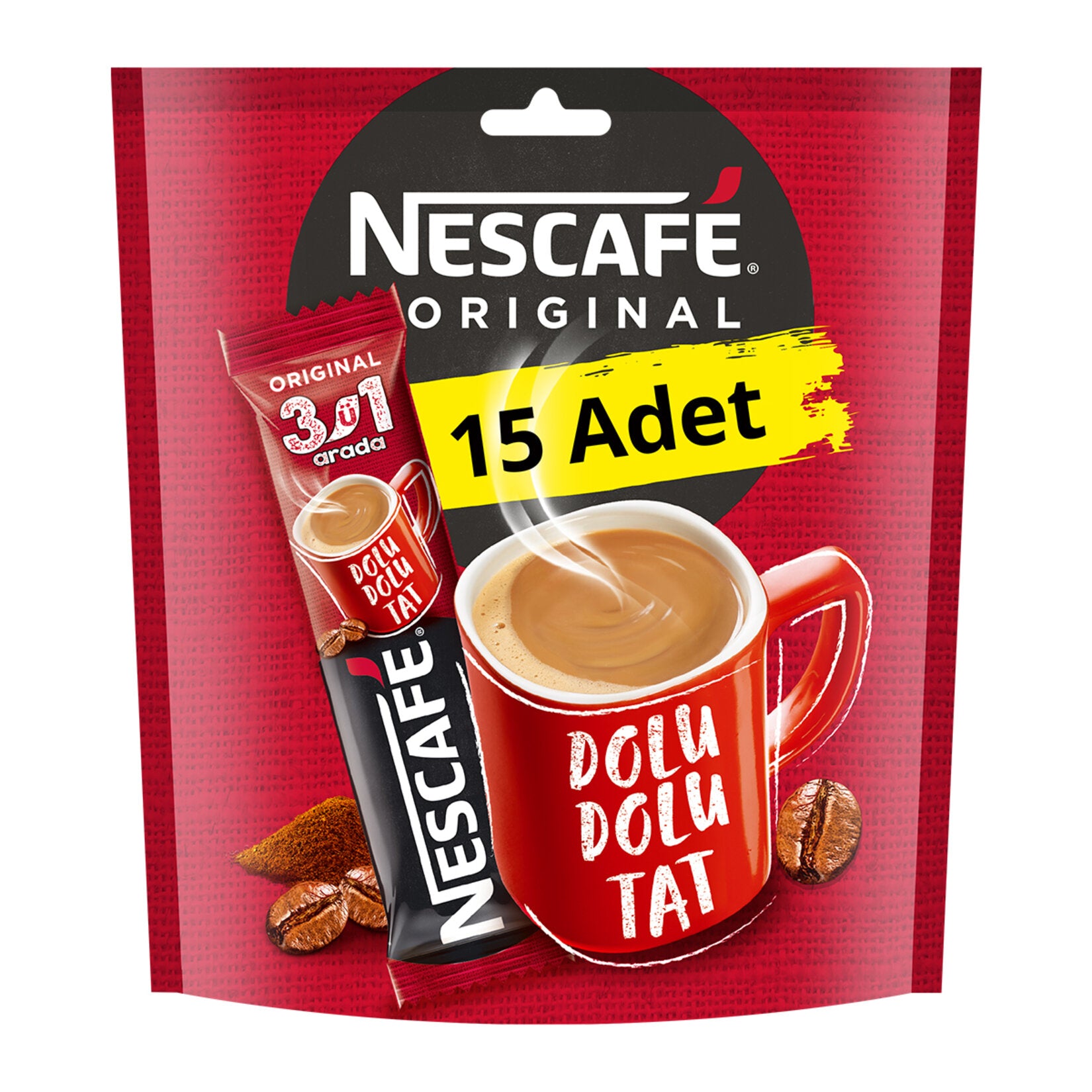 Nescafe 3'Ü 1 Arada 15'Li 262 G
