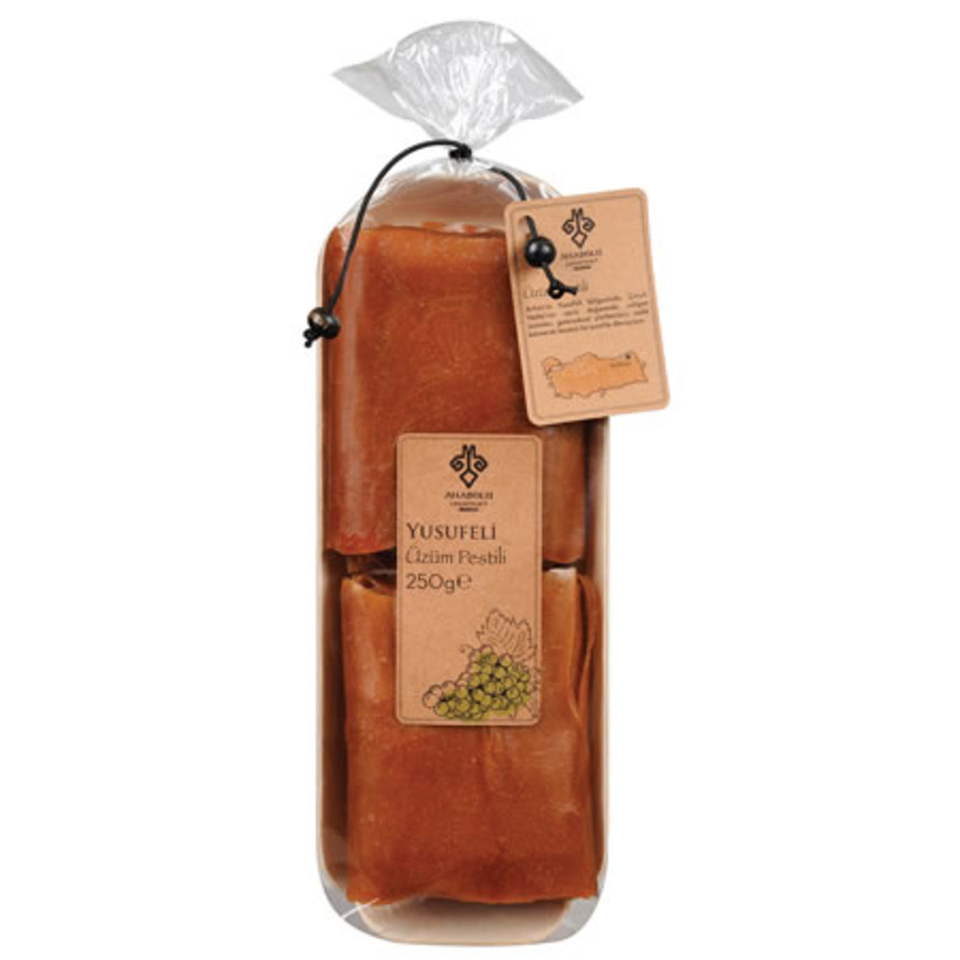 Anadolu Lezzetleri Yusufeli Üzüm Pestili (dried fruit pulp) 250 G