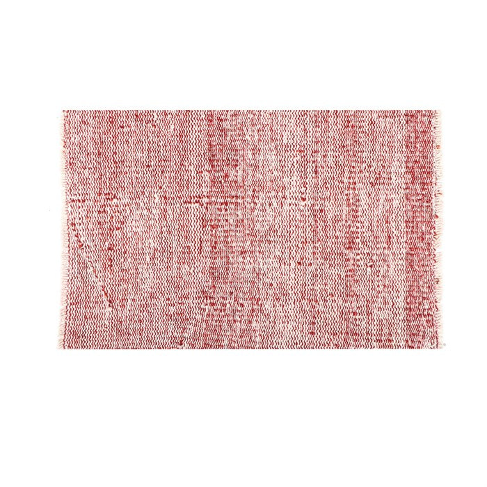 Authentic Turkish Vintage Red Hand Woven Rug