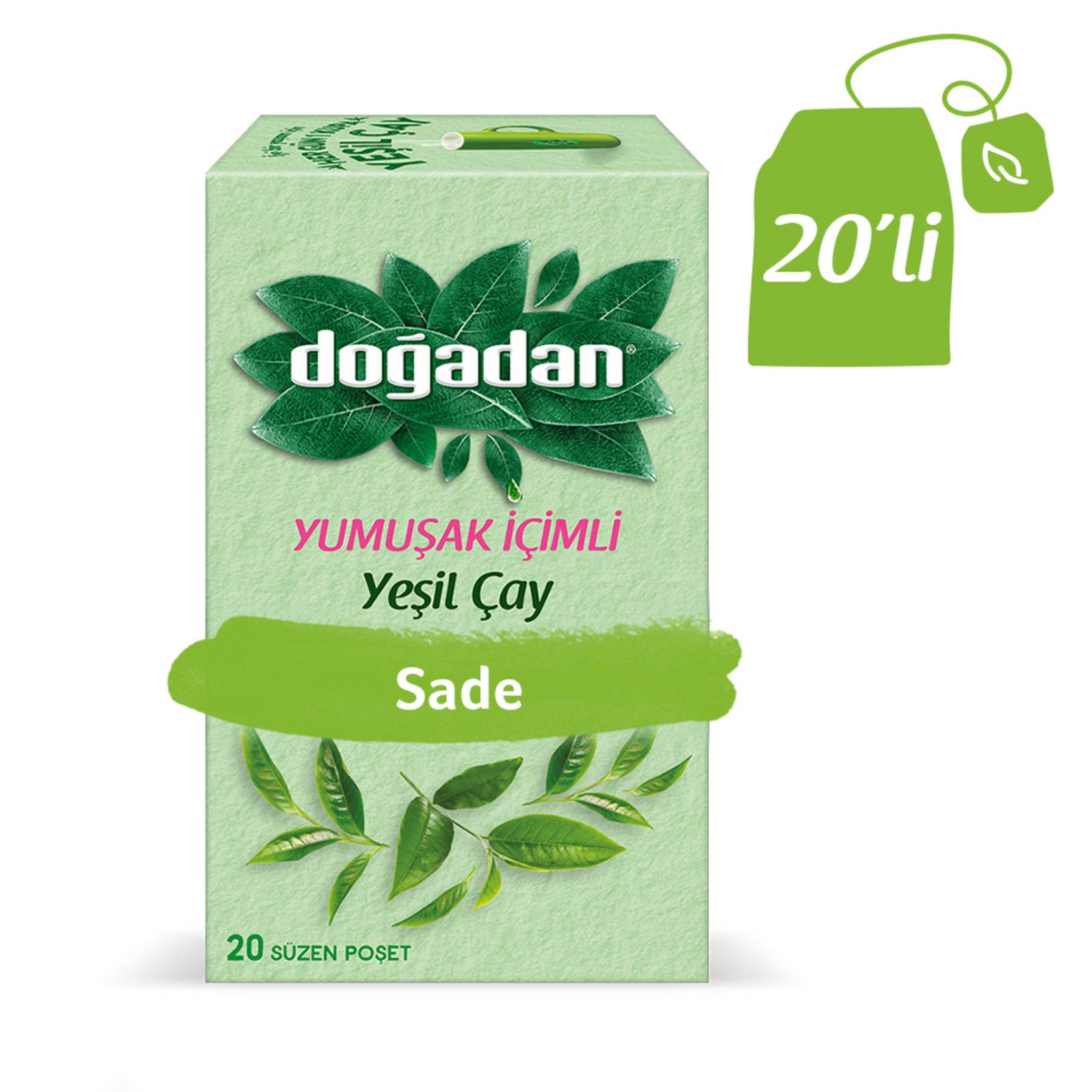 Doğadan Soft Drinking Green Tea 20 pcs
