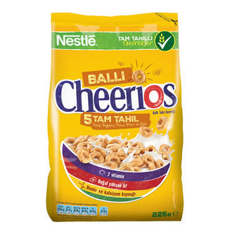 Nestle Cheerios Ballı Tahıl Gevreği (Honey Cereal Flakes) 225 G