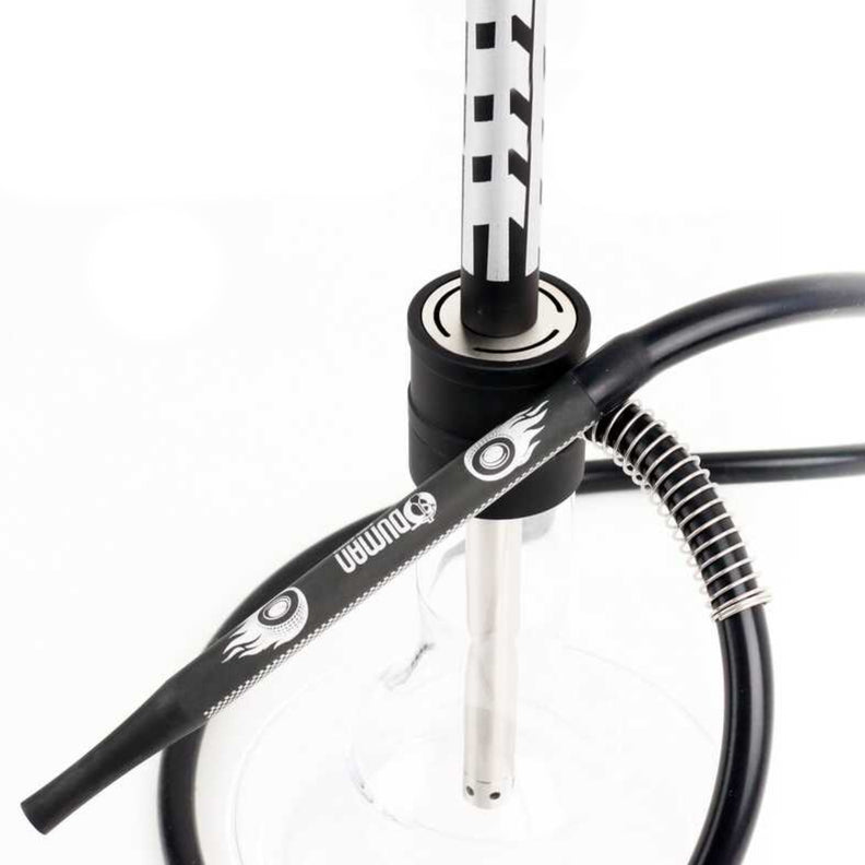 ODUMAN N2 Travel Black Stainless Steel Hookah Shisha with Travel