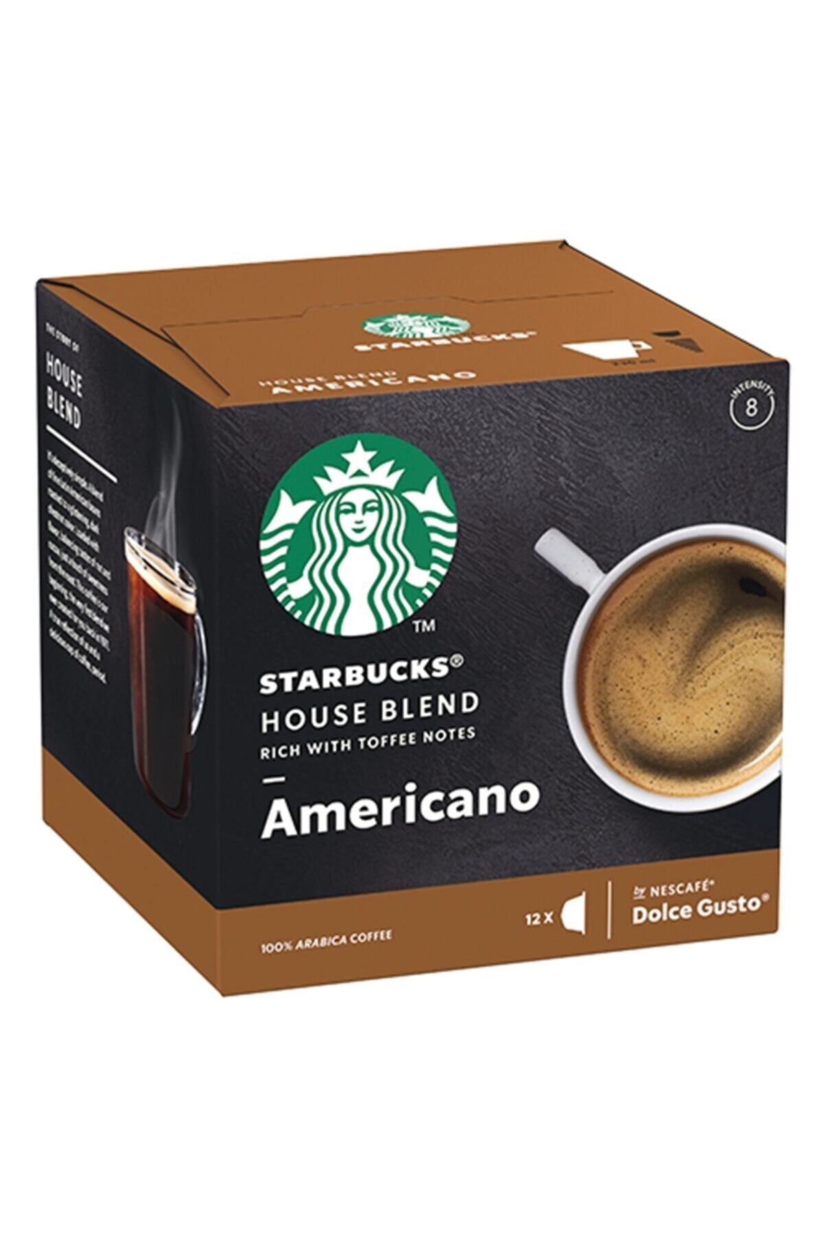 Starbucks Americano House Blend 12x Capsule Coffee – Turcamart ®