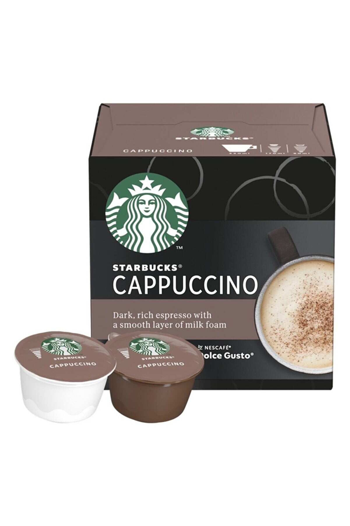 Starbucks Cappuccino 12x Capsule Coffee – Turcamart ®