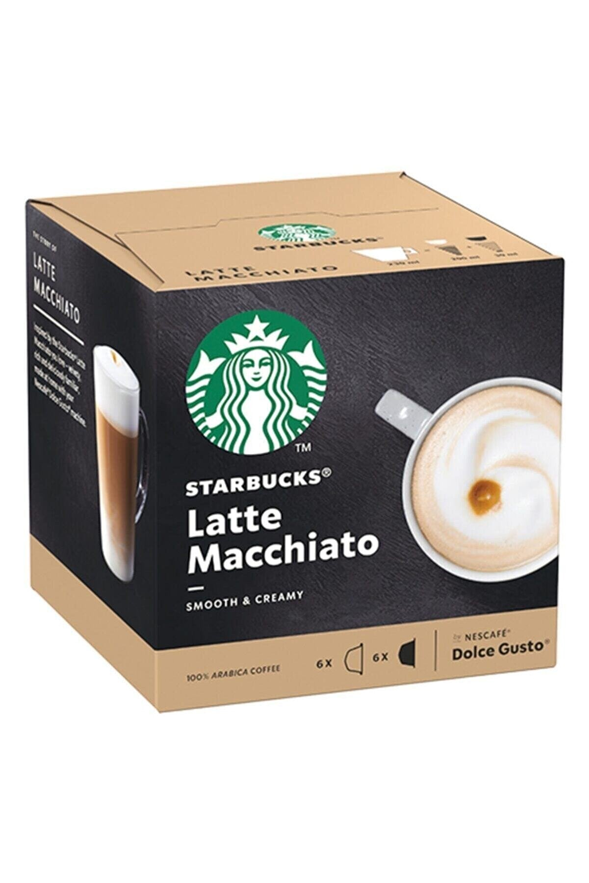 STARBUCKS Mixed Cup Variety Pack By Nescafé Dolce Gusto Coffee Capsules 6 x  12